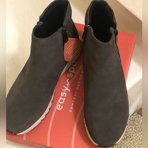 Easy Spirit boots. High top sneaker look.